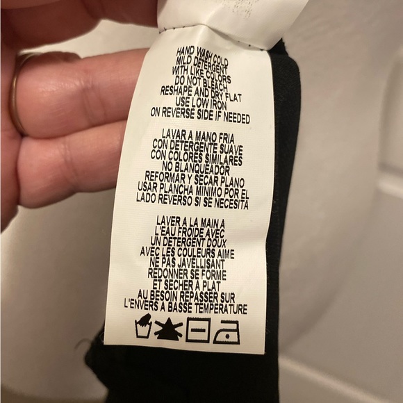 Annalee + Hope M Black pearls and rhinestones Shift Dress Stretch Evening - Picture 2 of 7